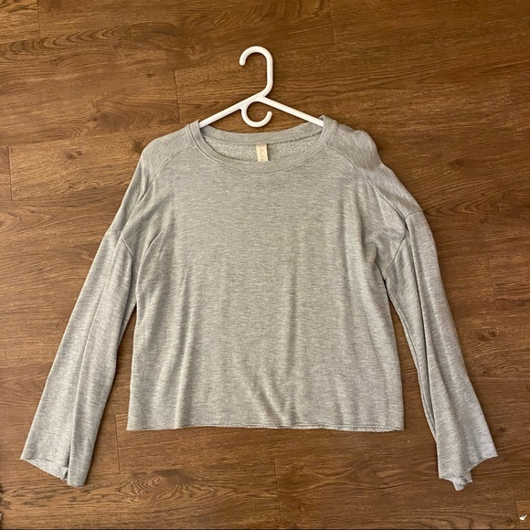Altar’d State Gray Sweatshirt - Picture 1 of 3